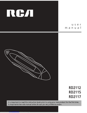 RCA Lyra RD2117 User Manual