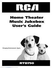 RCA RTD750 User Manual