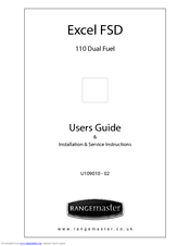 Rangemaster Excel FSD Users Manual & Installation