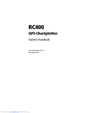 Raymarine RC400 Owner's Handbook Manual