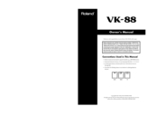 Roland VK-88 Owner's Manual