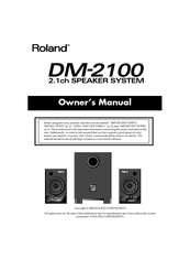 Roland DM-2100 Owner's Manual