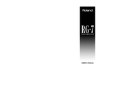 Roland RG-7 Owner's Manual