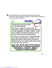 Royal AmeriGo 16006D User Manual