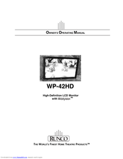 Runco Climate Portfolio WP-42HD User Manual