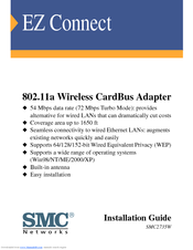 SMC Networks EZ Connect SMC2735W Installation Manual