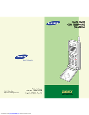 Samsung SPH-M100SR User Manual