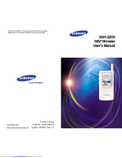 Samsung SGH-S208 Software Manual