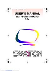 Samsung SAMTRON 50V User Manual