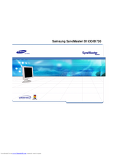 Samsung SyncMaster B1530 User Manual