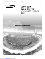 Samsung EV-Z1 Instruction Manual