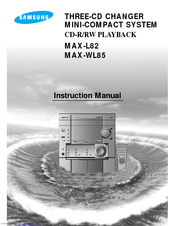 Samsung MAX-WL85 Instruction Manual