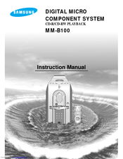 Samsung MM-B100 Instruction Manual