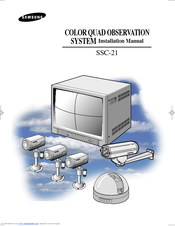 Samsung SSC-21WEB Installation Manual
