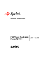 Sanyo SCP-7300 User Manual