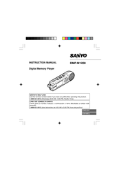 Sanyo DMP-M1200 Instruction Manual