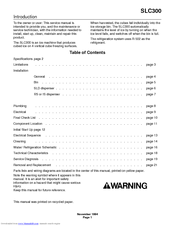 Scotsman SLC300 User Manual
