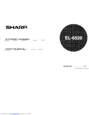 Sharp EL-6520 Operation Manual