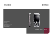 Siemens SP65 User Manual