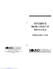 Soundstream Reference Series SS-10R Installation Manual