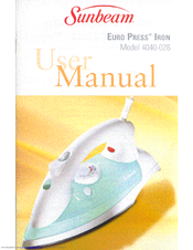 Sunbeam EuroPress 4040-026 User Manual