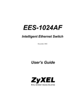 ZyXEL Communications ZyXEL EES-1024AF User Manual