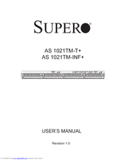Supero AS 1021TM-T+ User Manual