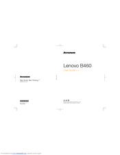 Lenovo IdeaPad B460 User Manual