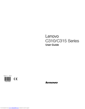 Lenovo 3000 C315 User Manual