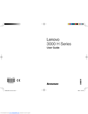 Lenovo 3000 H215 User Manual