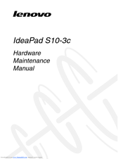 Lenovo IdeaPad S10-3c Hardware Maintenance Manual