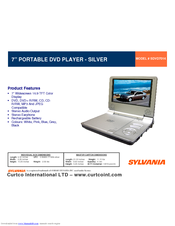 Sylvania SDVD7014 Product Features