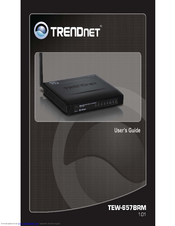 TRENDnet TEW-657BRM User Manual