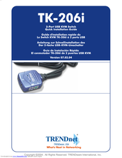 TRENDnet TK-206i Quick Installation Manual