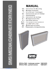 NEC IP55 Cabinet Manual
