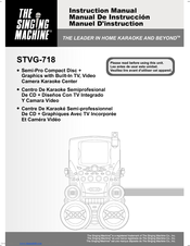 The Singing Machine STVG-718 Instruction Manual