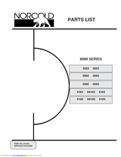 Norcold 6052 Parts List