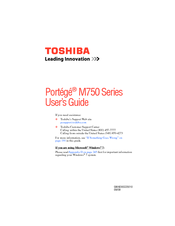 Toshiba M750-S7213 User Manual