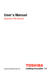 Toshiba F55 Q503 - Qosmio - Core 2 Duo 2.53 GHz User Manual