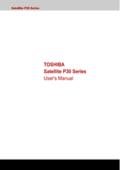 Toshiba Satellite P30 SERIES User Manual