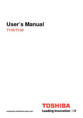 Toshiba T130-EZ1301 User Manual