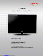 Toshiba 55HT1U Specifications