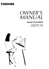 Toshiba CE27C10 Owner's Manual
