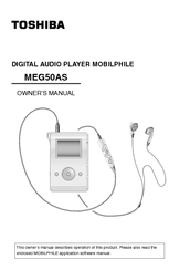 Toshiba MEG50AS Owner's Manual