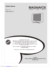 Magnavox 15MF170V-17E Owner's Manual