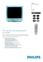 PHILIPS 17PT1666/05 Technical Specifications