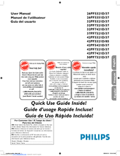 PHILIPS 32PF7421D User Manual