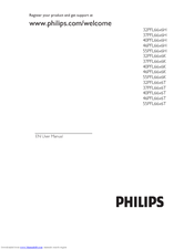 PHILIPS 32PFL6606T User Manual