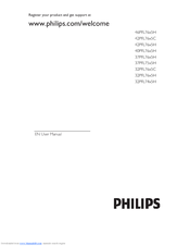 PHILIPS 32PFL76X5C Manual