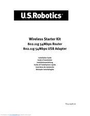 US Robotics USR5422 Installation Manual